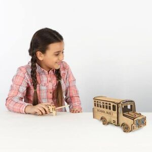 Smartivity Stem Wheels DIY Campus Surfer Bus Engineering Craft